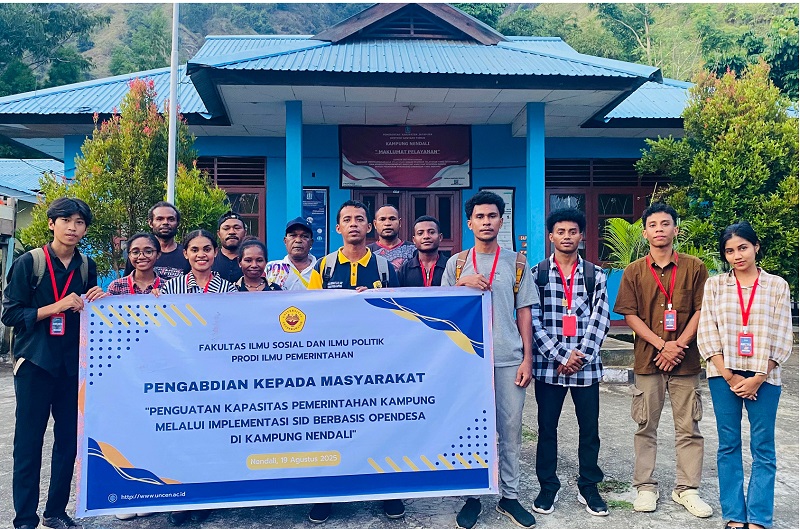 Abdimas Penerapan E-Kampung di Nendali Sentani Timur